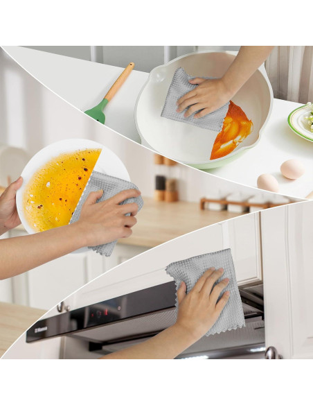 Paño de Microfibra AIDEA 12PK 28x28 cm para Limpieza