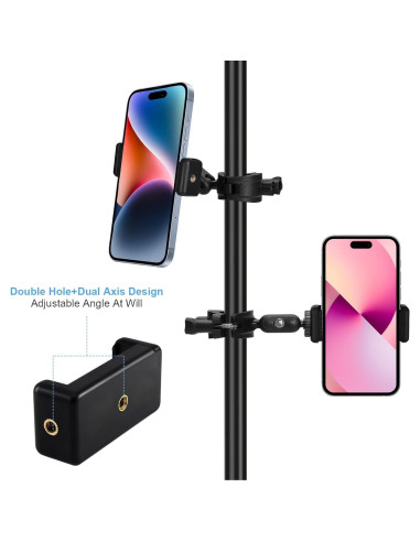 Soporte de Micrófono Ajustable para Teléfono Móvil S-1