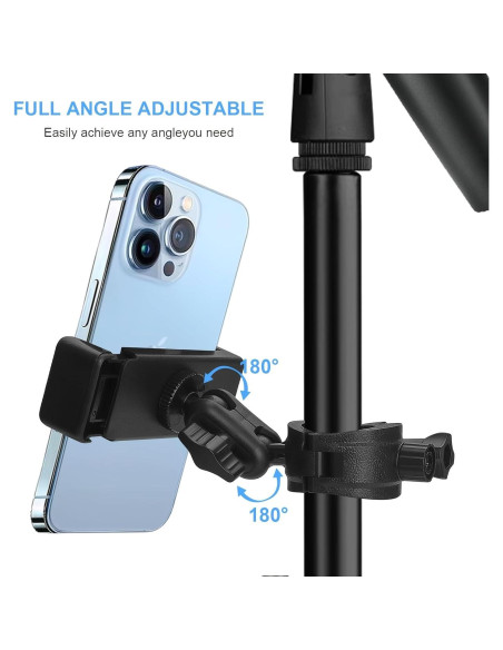 Soporte de Micrófono Ajustable para Teléfono Móvil S-1