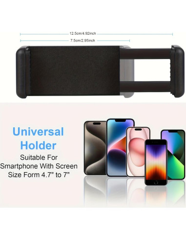 Soporte de Micrófono Ajustable para Teléfono Móvil S-1