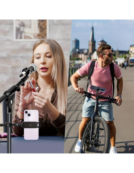 Soporte de Micrófono Ajustable para Teléfono Móvil S-1