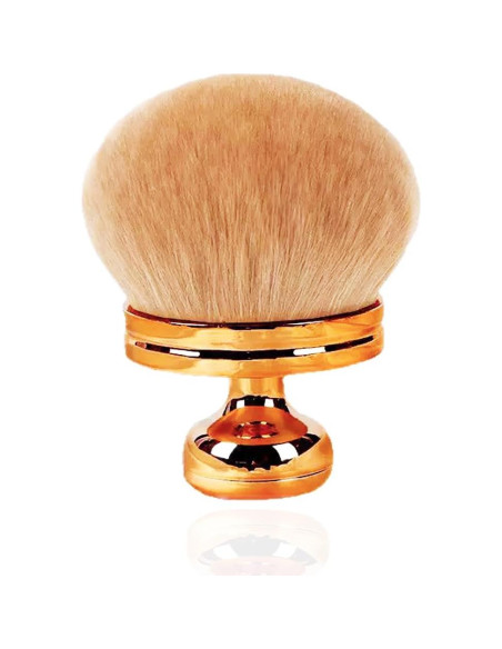 Brocha de Maquillaje Corporal Extra Grande AM RIGHT THIRTY 8.13 cm Oro Rosa
