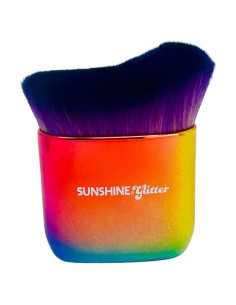 Brocha Corporal Sunshine & Glitter - Vegana y Profesional