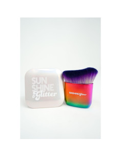 Brocha Corporal Sunshine & Glitter - Vegana y Profesional 2