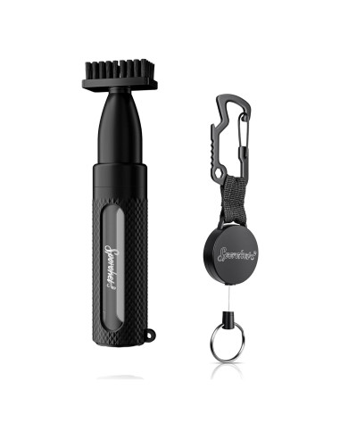 Cepillo Limpiador de Palos de Golf SPOROKET con Botella Presurizada