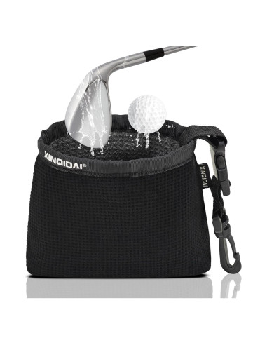 Bolsa de Limpieza XINQIDAI para Palos y Pelotas de Golf - Impermeable, Lavable
