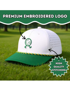 Gorra de Golf Divertida Snapback con Cuerda - Logo Bordado 2