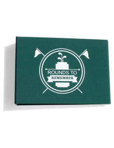 Álbum de Tarjetas de Puntuación de Golf Genérico 18 Tarjetas