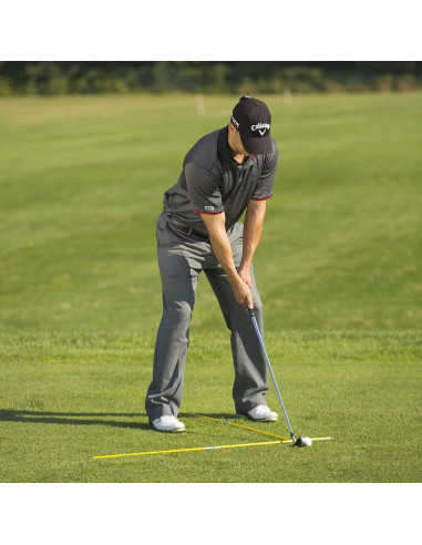 Callaway Alignment Stix - Entrenador de Swing de Golf 122 cm