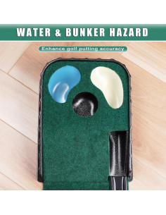 Mat de Putting CHAMPKEY Peligro 31.7 cm - Mejora tu Precisión 2