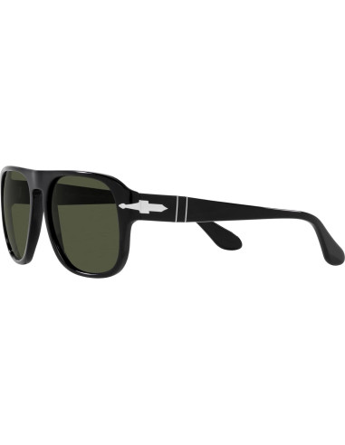 Gafas de sol Persol PO3310S Aviador Negro Verde 54mm
