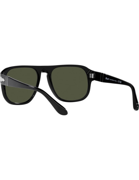 Gafas de sol Persol PO3310S Aviador Negro Verde 54mm Gafas de sol Persol PO3310S Aviador Negro Verde 54mm