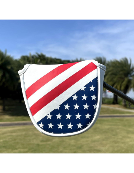 Cubierta de Putter Mallet Barudan Golf USA Magnética 11.94 cm