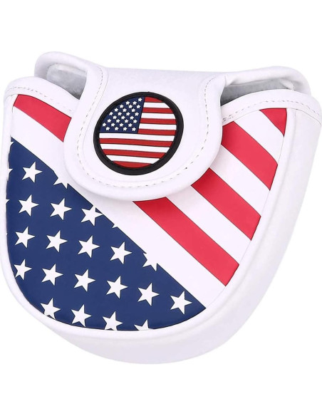 Cubierta de Putter Mallet Barudan Golf USA Magnética 11.94 cm