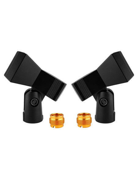 Soporte de Clip de Micrófono Universal Coufce Ajustable Negro