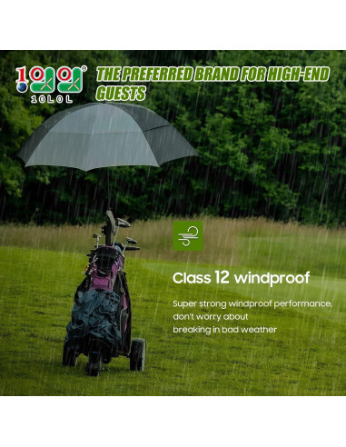 Soporte para Paraguas Universal 10L0L - Aluminio Negro 180