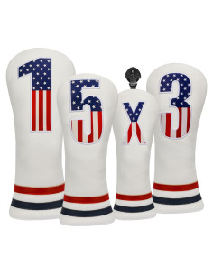 Cubiertas de Cabeza de Palos de Golf PONADA S07 - 4 Piezas