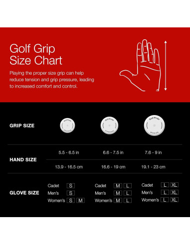 Agarre de Golf Golf Pride Tour Wrap 2G - Caucho Negro Mediano