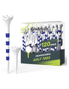 Tees de Golf SAPLIZE 120 Piezas 38mm y 83mm Plástico