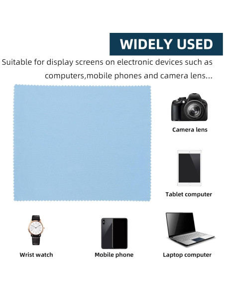 Paños de Microfibra AIMI - 24 Colores 15x18 cm para Limpiar