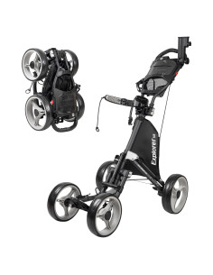 Carrito de Golf Plegable Caddytek Explorer V8 6.8 kg Gris Oscuro
