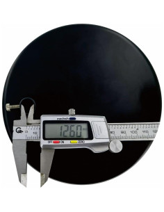 Base de Lámpara de Escritorio BreSii Redonda 19.05 cm Negra 2