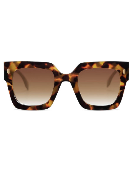 Gafas de sol cuadradas SOJOS SJ2194 UV400 para mujeres