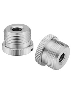 Adaptador de rosca 1/4 hembra a 5/8 macho HuangAn - Paquete de 2