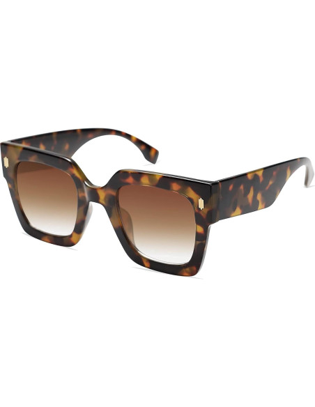 Gafas de sol cuadradas SOJOS SJ2194 UV400 para mujeres