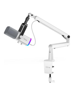 Micrófono Gaming FIFINE XLR/USB con Soporte y RGB