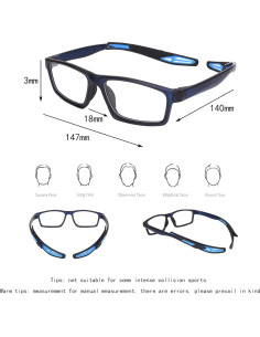 Gafas de Deporte SooGree Ajustables para Miopía 2