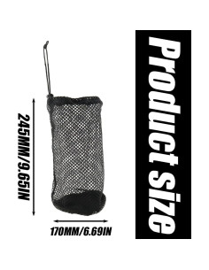 Bolsa de Malla Nylon Wvapzwr para 48-56 Pelotas de Golf - 2 Pcs 2
