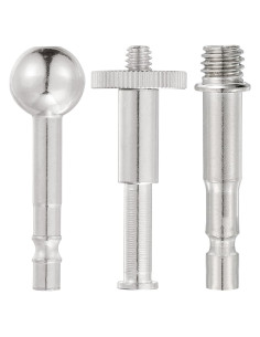 Adaptador de Conector de Brazo de Boom PATIKIL 17mm Plata