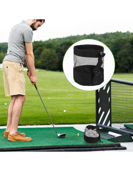 Bolsa de Almacenamiento para Pelotas de Golf Ymapinc 2 Piezas
