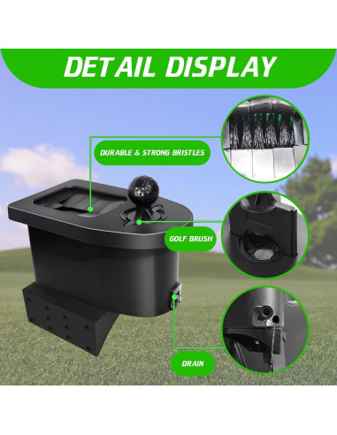 Kit de Lavado de Pelotas y Palos de Golf Shu-Ran GBW-04