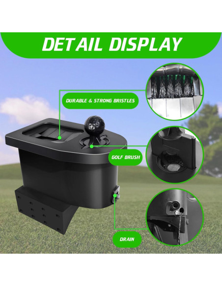 Kit de Lavado de Pelotas y Palos de Golf Shu-Ran GBW-04