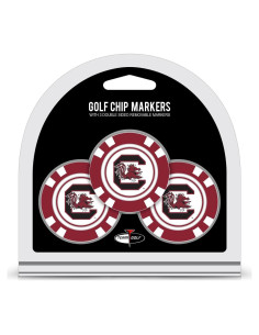 Fichas de Poker Team Golf NCAA con Marcadores Doble Cara