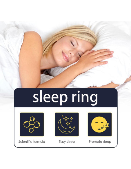 Anillo Antisnoring Oro - Acupresión Magnética Unisex