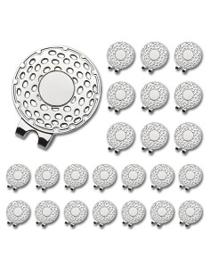 24 Clips Magnéticos para Gorras de Golf BSTWARM con Sujetador