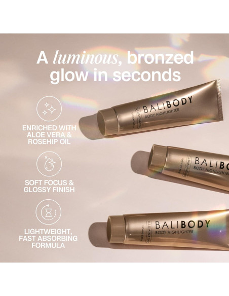 Iluminador Corporal Bali Body 100 ml | Brillo Hidratante Vegano