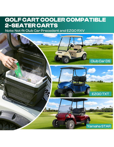 Enfriador de Carro de Golf Drive-up con Soporte de Montaje