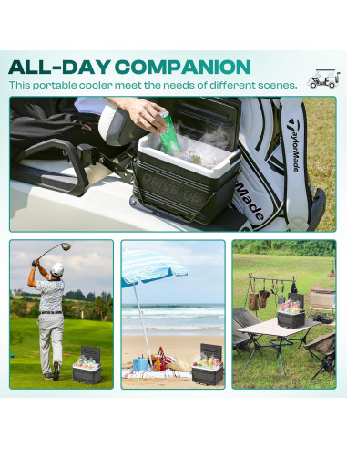 Enfriador de Carro de Golf Drive-up con Soporte de Montaje