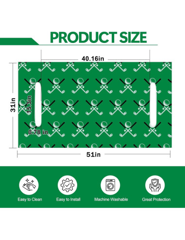 Fundas de Asiento para Carritos de Golf Airclub 139.7x81.3cm