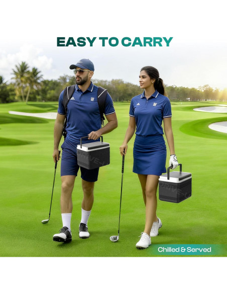 Enfriador de Carro de Golf Drive-up con Soporte de Montaje