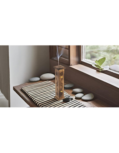 Soporte de Incienso de Madera Ecológica El Gran Bazar Indio 30.48cm