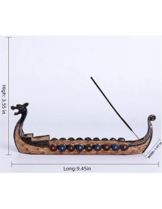 Quemador de Incienso COSIBOA Dragón Chino Cerámica 15cm 2