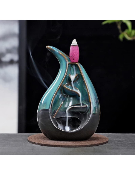 Soporte de Incienso Cerámica Direkame Dispensador de Vino 30 Conos