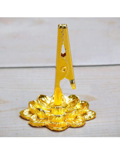 Soporte de Incienso Buda Healifty - Mini Metal 3x4cm 2