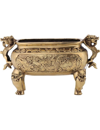Soporte de Incienso Dragón Chino Walfront de Cobre 0.61 kg