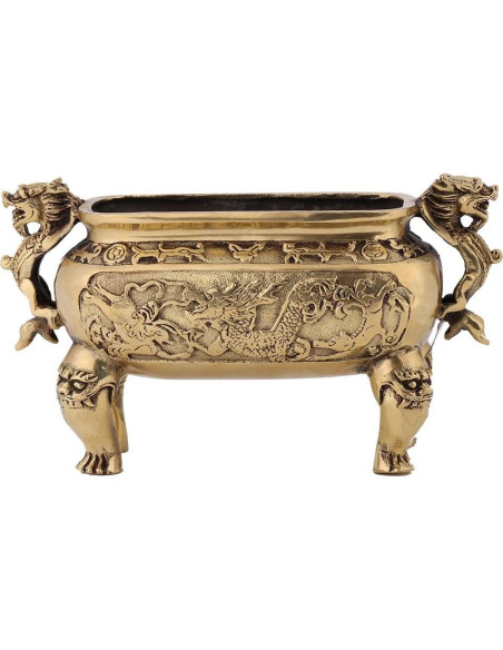 Soporte de Incienso Dragón Chino Walfront de Cobre 0.61 kg